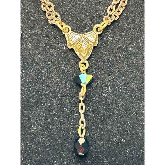 Robert Rose AB Bead Necklace & Earrings Set New in Box Vintage - Picture 3 of 10